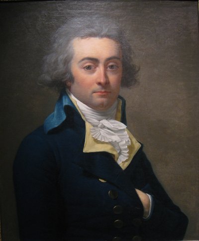 मैरी-जीन हेराल्त डे सेचेलेस का चित्रण 1759-1794, 18 वीं शताब्दी का दूसरा भाग। द्वारा जीन लुइस लेनुविले