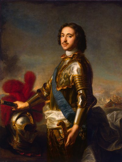 पीटर I का पोर्ट्रेट (1672-1725) द्वारा जीन मार्क नटिएर