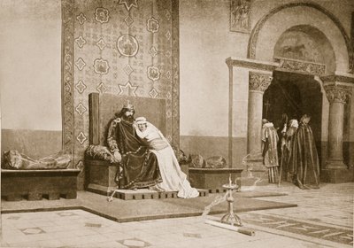 रॉबर्ट द पीश का बहिष्कार, &39;हचिन्सन हिस्ट्री ऑफ द नेशंस&39; से चित्र द्वारा जीन पॉल लॉरेंस