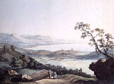 जीन फिलिप लिंक II (1770-1812) और जैकब फिलिप हैकर्ट (1737-1807) (उत्कीर्णन) द्वारा उकेरी गई सेवॉय में सैकोनेक्स से जिनेवा का दृश्य द्वारा जीन फिलिप II (बाद में) लिंको