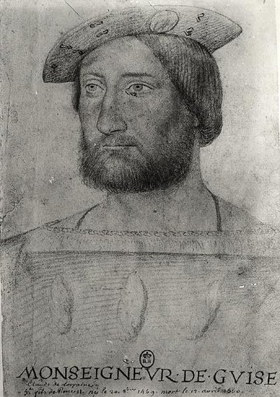 लोरेन के क्लाउड के पोर्ट्रेट (1496-1550) 1 ड्यूक ऑफ़ गुइज़ द्वारा जीन स्कूल ऑफ क्लाउड