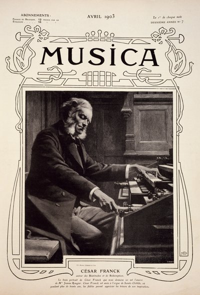 सीज़र-ऑगस्टे फ्रैंक (लीज द्वारा ज्यां रोंगर