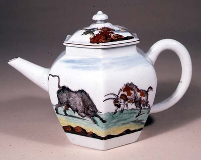 चेल्सी चायदानी, c.1755 (चीनी मिट्टी के बरतन) द्वारा Jefferyes Hammett ONeale