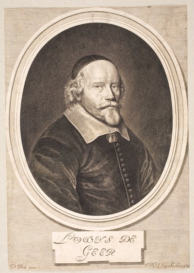 लुई डे गेर का चित्र द्वारा Jeremias Falck