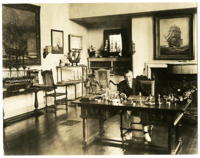 बूथ टार्किंगटन, c.1920-28 (जिलेटिन सिल्वर फोटो) द्वारा जेसी टार्बो बील्स