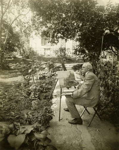हैरी फेन, कलाकार, c.1905-11 (जिलेटिन सिल्वर फोटो) द्वारा जेसी टार्बो बील्स