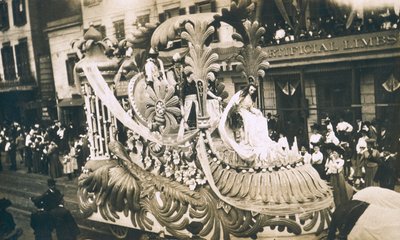 न्यू ऑरलियन्स, मार्डी ग्रास, c.1905 द्वारा जेसी टार्बो बील्स