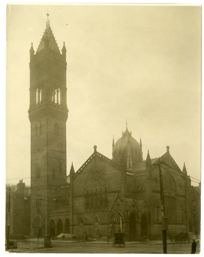 ओल्ड साउथ चर्च, बोस्टन, यूएसए, c.1902-10 (जिलेटिन सिल्वर फोटो) द्वारा जेसी टार्बो बील्स