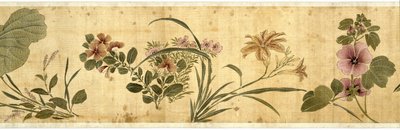 एक सौ फूल, 1629 (रेशम पर रंग) द्वारा Jiayan Chen