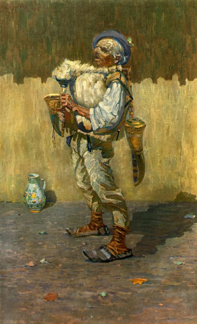 एक बैगपाइपर, जोया उप्र 1861-1940, 1948 द्वारा जोजा उप्र