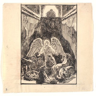 शेर की मांद में डैनियल द्वारा Joakim Frederik Skovgaard
