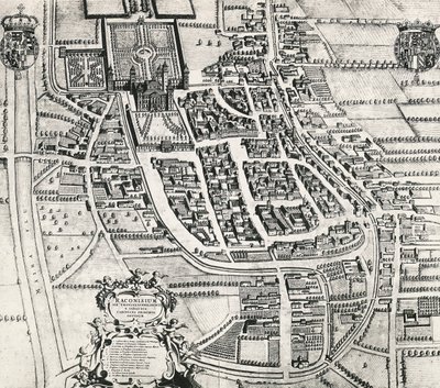जोन ब्लेयू (1596-1673), इटली द्वारा रक्कोनिगी, उत्कीर्णन का नक्शा द्वारा जोन ब्लाउ