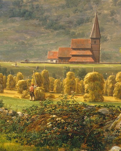 जोहान क्रिश्चियन क्लॉसन डाहल (1788-1857), नॉर्वे 19वीं शताब्दी द्वारा हेदरिंग हेय द्वारा जोहान क्रिश्चियन डाहल