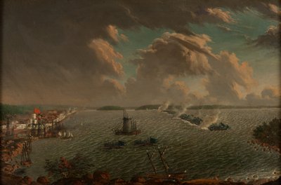1790, 1791 मई को फ्रेड्रिशम की लड़ाई। द्वारा जोहान टिएट्रिच शोल्ट्ज़