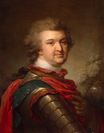 प्रिंस ग्रिगोरई पोटेमकिन का पोर्ट्रेट, c.1790 द्वारा Johann Baptist Edler von Lampi