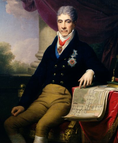 एंड्री रज़ूमोव्स्की किरिलोविच (1752-1836) का पोर्ट्रेट रूसी राजनयिक, वियना में ज़ार के राजदूत; सीए.1810 द्वारा जोहान बैपटिस्ट II लम्पी