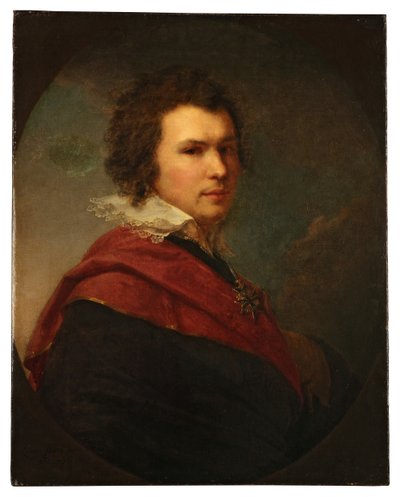 कवि अपोलो अलेक्जेंड्रोविच मायकोव का चित्र 1761-1838, द्वारा जोहान बैपटिस्ट लैम्पी द यंगर