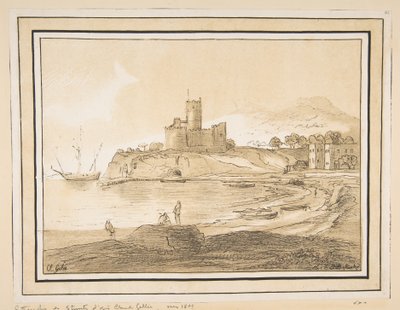 क्लाउड के बाद लैंडस्केप, सीए। 1811. द्वारा जोहान बैपटिस्ट स्टंट्ज़