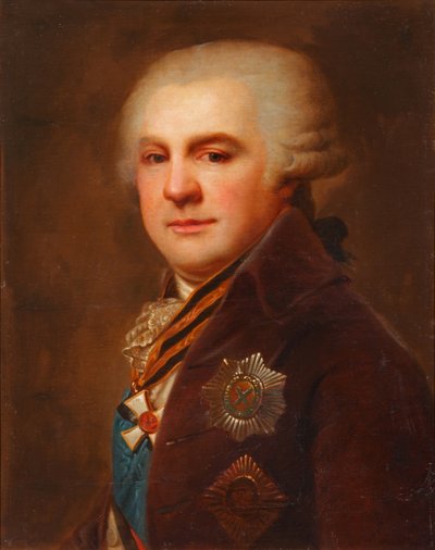 1796 के बाद गिनती अलेक्जेंडर निकोलायेविच सैमोयलोव 1744-1814 का पोर्ट्रेट द्वारा जोहान बैपटिस्ट लम्पी द एल्डर से