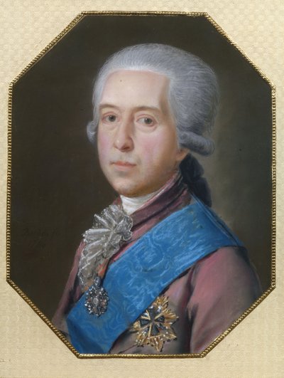 गणना मिखाइल मिखायलोविच गोलित्सिन का पोर्ट्रेट 1731-1806, 1786 द्वारा जोहान बारडो