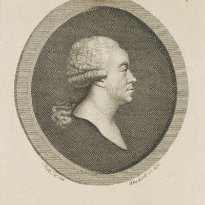 संगीतकार जोसेफ शूस्टर का चित्रण 1748-1812, 1811। द्वारा जोहान क्रिश्चियन बेंजामिन गॉट्सचिक