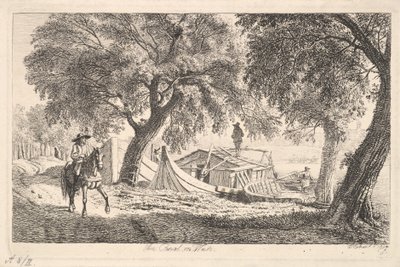 1819 में वियना में नहर पर। द्वारा जोहान क्रिश्चियन एरहार्ड