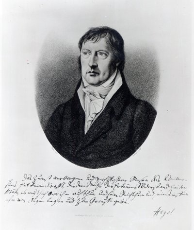 जॉर्ज विल्हेम फ्रेडरिक हेगेल, एफडब्ल्यू बोलिंगर द्वारा उत्कीर्ण, c.1825 द्वारा जोहान क्रिश्चियन एक्सलर