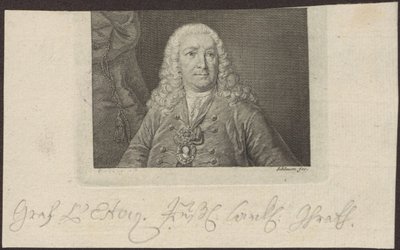 काउंट जीन आर्मंड डी ल'एस्टोक 1692-1767 द्वारा जोहान डेविड श्ल्यूएन द एल्डर