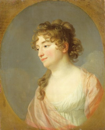 वॉरवोमन विल्हेल्मिन श्मिट, c.1800 द्वारा जोहान फ्रेडरिक अगस्त टिशबिन