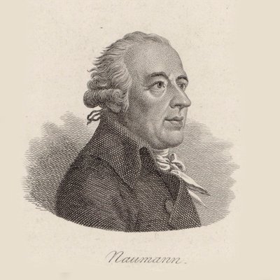 संगीतकार जोहान गोटलिब नौमन 1741-1801 का पोर्ट्रेट। द्वारा जोहान फ्रेडरिक बोल्ट