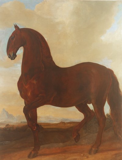 एइसग्रुबेर स्टड में बे स्टैलियन द्वारा Johann Georg Hamilton