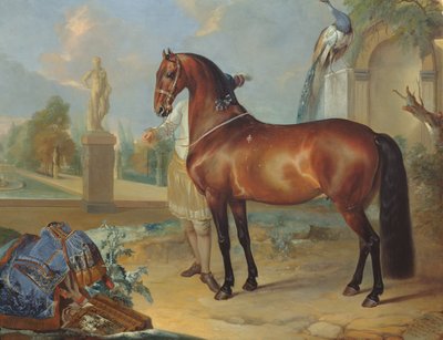 बे घोड़ा &39;सिंहिका&39; द्वारा Johann Georg Hamilton