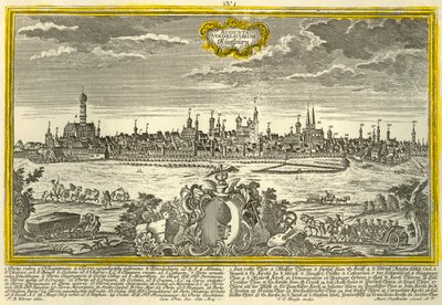 ऑग्सबर्ग, c1740 द्वारा जोहान जॉर्ज रिंगलिन