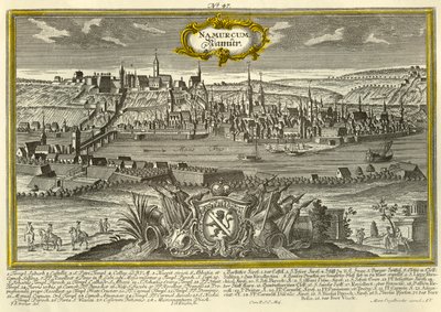 नामुर, c1740। द्वारा जोहान जॉर्ज रिंगलिन