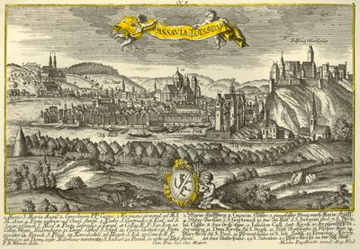 पसाऊ, c1740। द्वारा जोहान जॉर्ज रिंगलिन