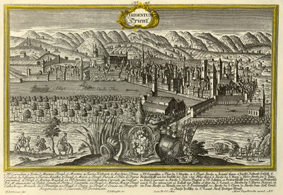 ट्रेंटो, c1740। द्वारा जोहान जॉर्ज रिंगलिन