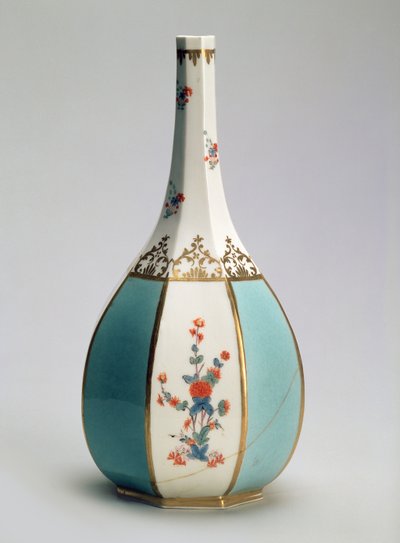फ्लास्क, एक जापानी खातिर बोतल के आकार में, मीसेन कारखाने के लिए, c.1725 (चीनी मिट्टी के बरतन) द्वारा Johann Gregor Herold