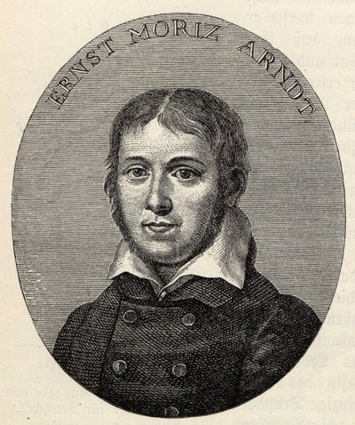 अर्नस्ट मोरिट्ज़ अरंड्ट का पोर्ट्रेट 1769-1860। द्वारा जोहान हेनरिक लिप्स