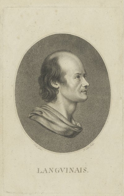 जीन-डेनिस लानुजाइनिस की पोर्ट्रेट 1753-1827, सी। 1810। द्वारा जोहान हेनरिक लिप्स