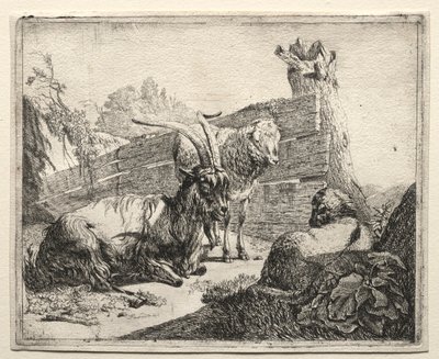हेजेरो, 1665। द्वारा जोहान हेनरिक रोज