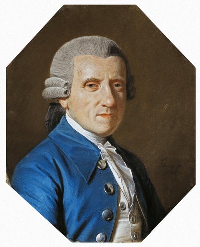 मेनार के लोविस का पोर्ट्रेट, 1784 द्वारा जोहान हेनरिक श्मिट