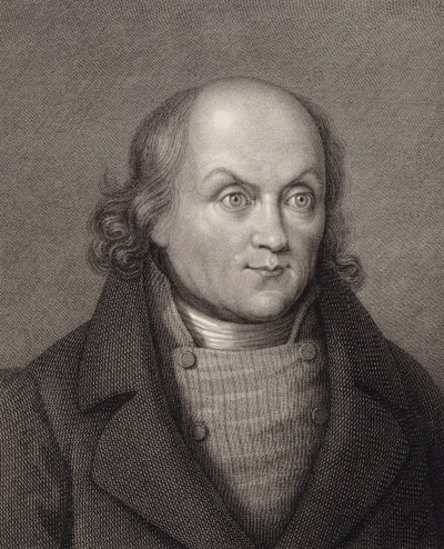 हैंस जॉर्ज नगेली का पोर्ट्रेट 1773-1836। द्वारा जोहान मार्टिन एस्लिंगर