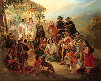 क्षेत्रीय वेशभूषा, 1850 द्वारा जोहान मोरित्ज़ रुगेंडास