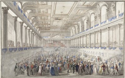 9 अक्टूबर 1814 को वियना के कांग्रेस के दौरान रेडआउट पैरा, सी। 1815 द्वारा जोहान नेपोमुक होचले