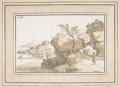 लैंडस्केप, सीए। 1811. द्वारा जोहान नेपोमुक स्ट्रीक्सनर