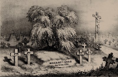 मोजार्ट का गंभीर प्रश्न। मोजार्ट की विधवा के मूल पत्रों के अनुसार, 1856। द्वारा जोहान रिटर वॉन लुकामो