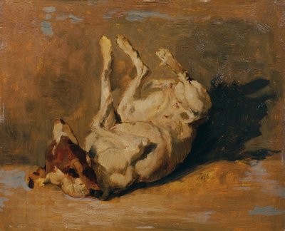 कुत्ता इधर-उधर लोट रहा है द्वारा जोहान टिल द यंगर