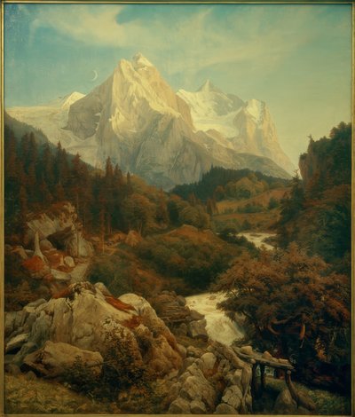 जोहान विल्हेम शिमर, द वेटरहॉर्न द्वारा जोहान विल्हेम शिमर