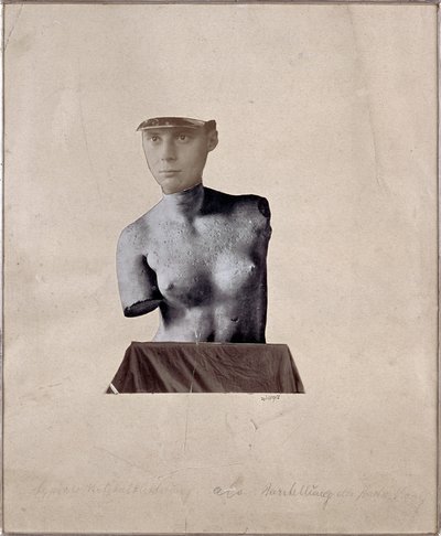 जोहान्स बार्गेल्ड (1881-1927) 1920 निजी संग्रह द्वारा डाडाइस्ट कलाकार कोलाज के प्रतिनिधित्व के साथ पेस्टीच द्वारा जोहान्स बार्गेल्ड