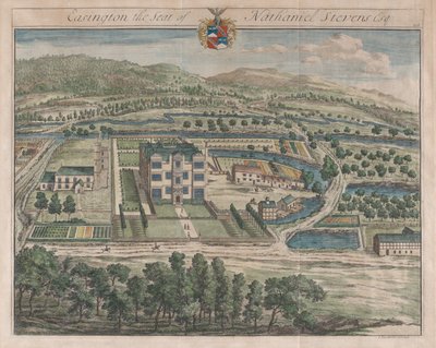 ईज़िंगटन, द सीट ऑफ़ नथानिएल स्टीवंस, [1712] 1768 को फिर से जारी किया गया। द्वारा जोहान्स किप
